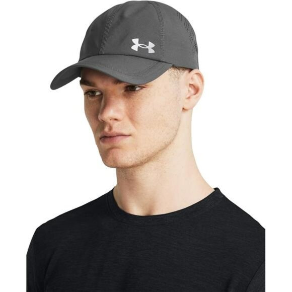 Mens Running Hat Adjustable Breathable Lightweight Mesh Iso Chill Cap Reflective - Picture 2 of 4